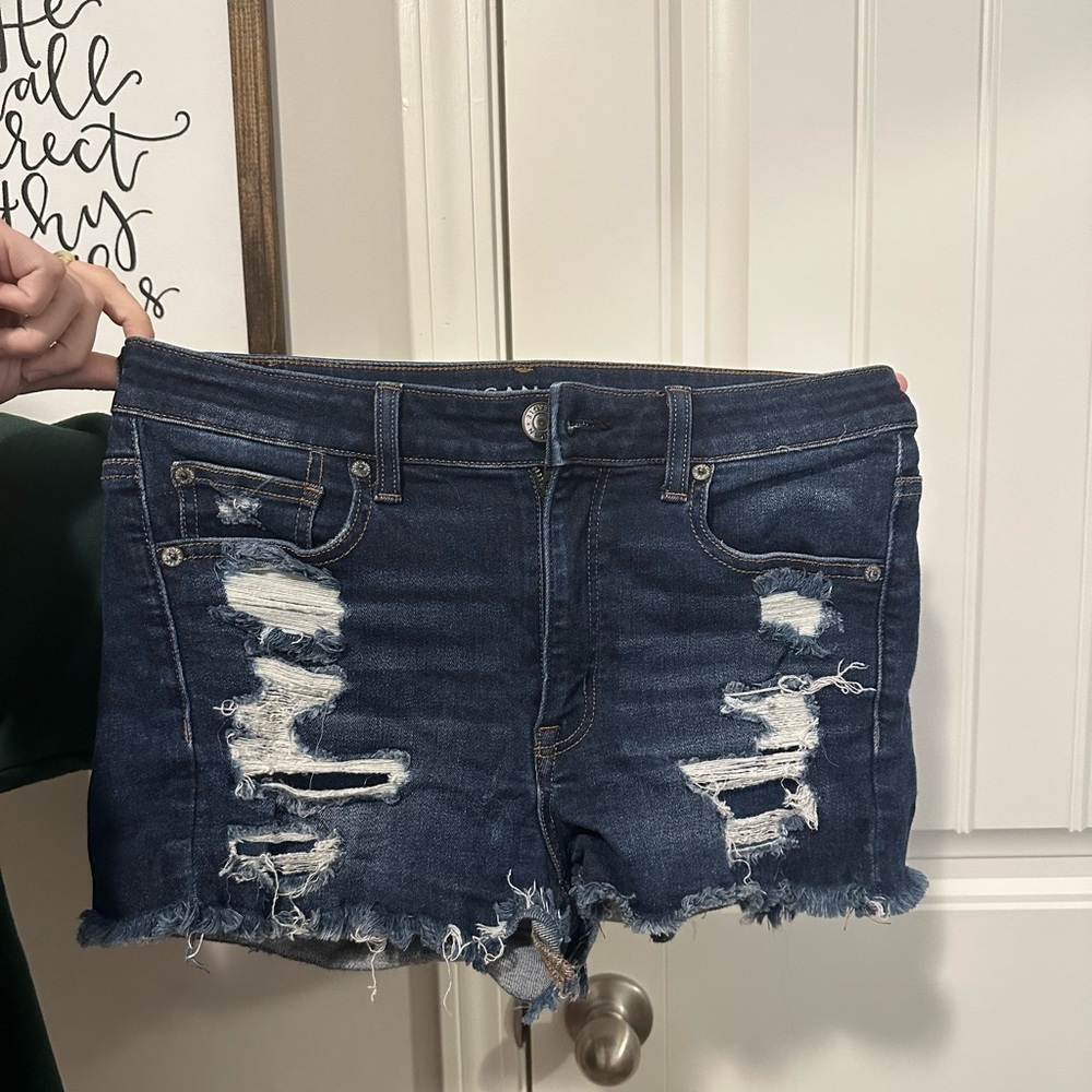American eagle jean shorts